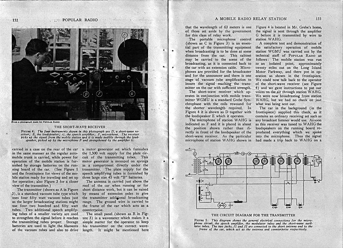 A. H. Grebe WGMU Mobile Radio Station, page 2 A. H. Grebe WGMU Mobile Radio Station, page 2