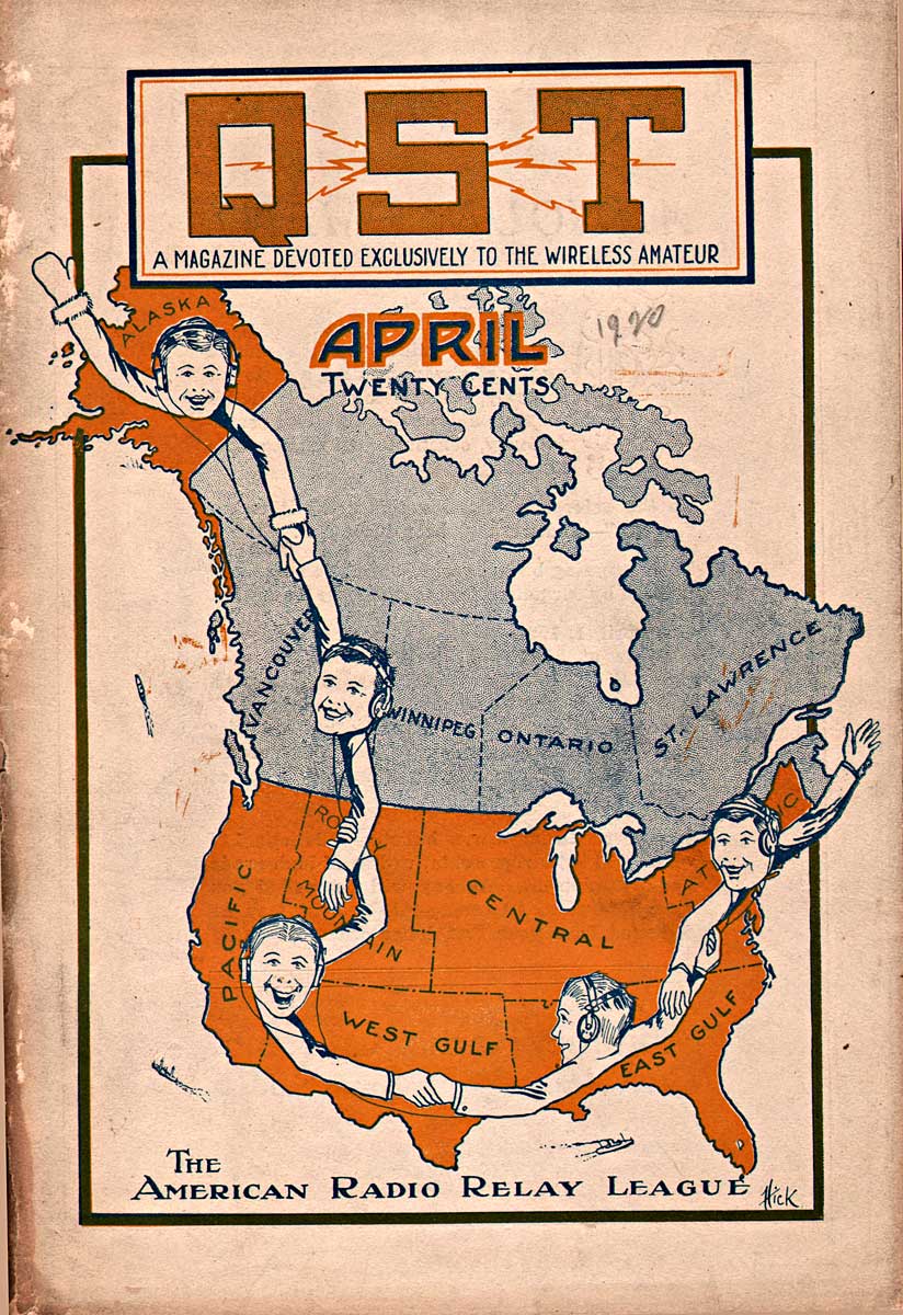 qst_magazine_cover_april1920 QST Magazine cover, April 1920